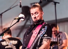 IMG 8374  Laurent Honel (guitare, basse), Yves Giraud (guitare, basse), Jean-Marc Sauvagnargues (batterie, chant),  Paul (chant) : 2018, CONCERT, LES FATALS PICARDS, MALAKOFF, PUNK ROCK, ROCK