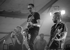 IMG 8378  Laurent Honel (guitare, basse), Yves Giraud (guitare, basse), Jean-Marc Sauvagnargues (batterie, chant),  Paul (chant) : 2018, CONCERT, LES FATALS PICARDS, MALAKOFF, PUNK ROCK, ROCK