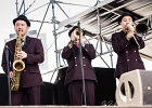 20180629-IMG 8635  Osaka Monaurail : Ryo Nakata (chant, claviers),  Kazuaki  Shimizu (trombone), TaiheiI Awaji (trompette),  Shimon Mukai (sax tenor), Dan Hayami (guitare),  Yuichi Ikeda (guitare), Tsuyoshi Ouchi (basse), Soki Kimura (batterie) : 2018, CONCERT, FUNK, LA DEFENSE JAZZ FESTIVAL, OSAKA MONAURAIL