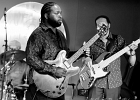 IMG 8726  Marquise Knox (guitare, chant), Matthew Lawder (guitare), Augustus Thornton (basse), Michael Battle (batterie), : 2018, AUGUSTUS THORNTON, BLUES, CONCERT, JAZZ CLUB LIONEL HAMPTON, MARQUISE KNOX, MATTHEW LAWDER, MICHAEL BATLLE