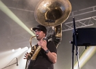 20180806-IMG 9742  Delgres : Pascal Danaë (chant, guitare), Baptiste Brondy (batterie), Rafgee (sousaphone) : 2018, BLUES SUR LA PLAGE, CONCERT, DELGRES, PORNICHET