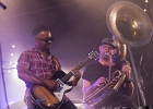 20180806-IMG 9749  Delgres : Pascal Danaë (chant, guitare), Baptiste Brondy (batterie), Rafgee (sousaphone) : 2018, BLUES SUR LA PLAGE, CONCERT, DELGRES, PORNICHET