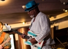 20180912-IMG 0042  Liz Mandeville (chant, guitare, washboard), Toronzo Cannon (chant), Wayne Baker Brooks (guitare, chant), David Forte (basse), Luca Chiellini (claviers), &#34;Pooky Styx» Melvin Carlisle (batterie) : BLUES, CONCERT, EUROPEAN BLUES CRUISE, LIZ MANDEVILLE