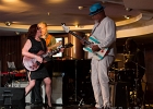 20180912-IMG 0048  Liz Mandeville (chant, guitare, washboard), Toronzo Cannon (chant), Wayne Baker Brooks (guitare, chant), David Forte (basse), Luca Chiellini (claviers), &#34;Pooky Styx» Melvin Carlisle (batterie) : BLUES, CONCERT, EUROPEAN BLUES CRUISE, LIZ MANDEVILLE