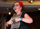 20180912-IMG 0054  Liz Mandeville (chant, guitare, washboard), Toronzo Cannon (chant), Wayne Baker Brooks (guitare, chant), David Forte (basse), Luca Chiellini (claviers), &#34;Pooky Styx» Melvin Carlisle (batterie) : BLUES, CONCERT, EUROPEAN BLUES CRUISE, LIZ MANDEVILLE