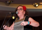 20180912-IMG 0055  Liz Mandeville (chant, guitare, washboard), Toronzo Cannon (chant), Wayne Baker Brooks (guitare, chant), David Forte (basse), Luca Chiellini (claviers), &#34;Pooky Styx» Melvin Carlisle (batterie) : BLUES, CONCERT, EUROPEAN BLUES CRUISE, LIZ MANDEVILLE