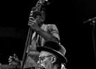 20181208-IMG 1894  The Daisy Pickers : Bo Weavil (chant, guitare, harmonica), Leon Newars (chant, piano), Stéphane Barral (contrebasse) : 2018, BLUES, CONCERT, DAISY PICKERS The, TREMBLAY EN FRANCE