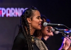 20190111-IMG 2076  Nina Attal (chant, guitare), Benjamin Delarue (guitare) Davy Honnet (batterie), Anthony Honnet (piano), Simon Attal (choeurs), Kissia San (choeurs), Andréa Durand (choeurs), : 2019, ANDREA DURAND, ANTHONY HONNET, BENJAMIN DELARUE, CONCERT, DAVY HONNET, JAZZ CAFE MONTPARNASSE, KISSIA SAN, NINA ATTAL, SIMON ATTAL