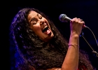 20190119-IMG 2281  Kyla Brox (chant, flute traversière),  Danny Blomeley (basse), Paul Farr (guitare), Marc (batterie) : KILA BROX, TREMBLAY EN FRANCE