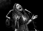 20190119-IMG 2286  Kyla Brox (chant, flute traversière),  Danny Blomeley (basse), Paul Farr (guitare), Marc (batterie) : KILA BROX, TREMBLAY EN FRANCE