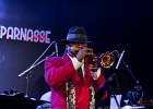 20190130-IMG 2466  Boney Fields (trompette, chant), Jo Champagnon (guitare, chant), Julien Audigier (batterie),  Icheme Zouggart (basse), Rachid Guissous (claviers), Nadége Dumas (saxophones, chant), Pierre Chabrele (trombone) : invités : Charles Pasi (harmonica), Loic Gayot (saxophone solo). : BONEY FIELDS, JAZZ CAFE MONTPARNASSE