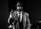20190130-IMG 2478  Boney Fields (trompette, chant), Jo Champagnon (guitare, chant), Julien Audigier (batterie),  Icheme Zouggart (basse), Rachid Guissous (claviers), Nadége Dumas (saxophones, chant), Pierre Chabrele (trombone) : invités : Charles Pasi (harmonica), Loic Gayot (saxophone solo). : BONEY FIELDS, JAZZ CAFE MONTPARNASSE