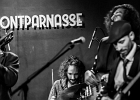 20190130-IMG 2495  Boney Fields (trompette, chant), Jo Champagnon (guitare, chant), Julien Audigier (batterie),  Icheme Zouggart (basse), Rachid Guissous (claviers), Nadége Dumas (saxophones, chant), Pierre Chabrele (trombone) : invités : Charles Pasi (harmonica), Loic Gayot (saxophone solo). : BONEY FIELDS, JAZZ CAFE MONTPARNASSE