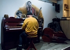 20190207-IMG 2570  Shanna Waterstown (chant), Dushan Di Concilio (piano), Taro Sakakibara (contrebasse) et Demetrius Demas X ( saxophone) et en invitée surprise  Joan Minor (chant) : CAFE UNIVERSEL PARIS, DUSHAN DI CONCILIO, SHANNA WATERSTOWN