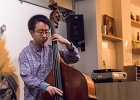 20190207-IMG 2574  Shanna Waterstown (chant), Dushan Di Concilio (piano), Taro Sakakibara (contrebasse) et Demetrius Demas X ( saxophone) et en invitée surprise  Joan Minor (chant) : CAFE UNIVERSEL PARIS, DUSHAN DI CONCILIO, SHANNA WATERSTOWN
