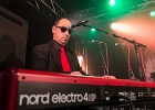 20190316-IMG 2987  Shaggy Dogs : Red  (chant, harmonica), Jacker (guitare), Toma  (basse), Guillermo (batterie),  Ben  (claviers) : PARIS-BOULE NOIRE (La), SHAGGY DOGS