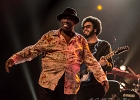 20190322-IMG 3182  Lucky Peterson (chant, guitare, hammond), Shawn Kellerman (guitare), Tim TLee Waites (basse), Raul Valdes (batteur), Rachid Guissous (claviers) et en invité  Bassam Bellman (guitare) : LUCKY PETERSON, MONTROUGE-LE BEFFROI