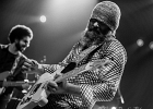 20190322-IMG 3185  Lucky Peterson (chant, guitare, hammond), Shawn Kellerman (guitare), Tim TLee Waites (basse), Raul Valdes (batteur), Rachid Guissous (claviers) et en invité  Bassam Bellman (guitare) : LUCKY PETERSON, MONTROUGE-LE BEFFROI