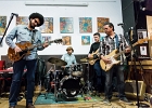 20190513-IMG 3960  Bassam Bellman (chant, guitare), Cyrille Catois (basse),  Karim Bouazza (batterie) avec en invités  :  Dave Herrero (chant, guitare),  Mike Dorman (claviers) : BASSAM BELLMAN, DAVE HERRERO, PARIS-LENOUVO COSMOS