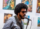 20190513-IMG 3974  Bassam Bellman (chant, guitare), Cyrille Catois (basse),  Karim Bouazza (batterie) avec en invités  :  Dave Herrero (chant, guitare),  Mike Dorman (claviers) : BASSAM BELLMAN, DAVE HERRERO, PARIS-LENOUVO COSMOS