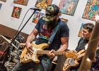 20190513-IMG 4001  Bassam Bellman (chant, guitare), Cyrille Catois (basse),  Karim Bouazza (batterie) avec en invités  :  Dave Herrero (chant, guitare),  Mike Dorman (claviers) : BASSAM BELLMAN, DAVE HERRERO, PARIS-LENOUVO COSMOS