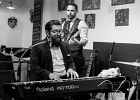 20190607-IMG 4302  Damien Daigneau (Chant, Piano), Matthieu Gastaldi (Batterie, Churs),  Jean-Philippe Soler (Contrebasse, Churs), Tristan Camilleri (Guitare) : MONEY MAKERS (The), PARIS-LENOUVO COSMOS