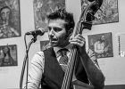 20190607-IMG 4304  Damien Daigneau (Chant, Piano), Matthieu Gastaldi (Batterie, Churs),  Jean-Philippe Soler (Contrebasse, Churs), Tristan Camilleri (Guitare) : MONEY MAKERS (The), PARIS-LENOUVO COSMOS