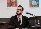 20190607-IMG 4305  Damien Daigneau (Chant, Piano), Matthieu Gastaldi (Batterie, Churs),  Jean-Philippe Soler (Contrebasse, Churs), Tristan Camilleri (Guitare) : MONEY MAKERS (The), PARIS-LENOUVO COSMOS