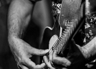 20190625-IMG 4960  Jessie Lee Houllier (chant, guitare), Aske Jacoby (chant, guitare),  Alexis Didier (guitare), Stéphane Miñana (batterie), Laurent Cokelaere (basse) : JESSIE LEE AND THE ALCHEMISTS, PARIS-CHAPELLE DES LOMBARDS (La)