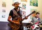 20190708-IMG 5118  Bassam Bellman (chant, guitare, basse), Cyrille Catois (basse), Hervé Koster (batterie), Joseph Champagnon (guitare / chant), Damien Cornelis (claviers, guitare) et Amar  Sundy (guitare, chant) : BLUES POWER JAM, PARIS-LENOUVO COSMOS