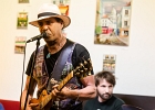 20190708-IMG 5119  Bassam Bellman (chant, guitare, basse), Cyrille Catois (basse), Hervé Koster (batterie), Joseph Champagnon (guitare / chant), Damien Cornelis (claviers, guitare) et Amar  Sundy (guitare, chant) : BLUES POWER JAM, PARIS-LENOUVO COSMOS