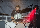 20190805-IMG 5291  Max and the Freaky Buds : Max Genouel (chant, guitare),  Thomas Troussier (harmonica), Hugo Deviers (batterie), Lonj (guitare) : BLUES SUR LA PLAGE, HIUGO DEVIERS, LONJ, MAX AND FREAKY BUDS, MAXIME GENOUEL, PORNICHET, THOMAS TROUSSIER