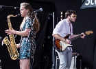 20190831-IMG 5604  Maelys Baey (chant, saxophone), Jean Guichemerre (guitare, choeurs), Rémi Grangé (basse, choeurs), Julien Feugas (batterie, choeurs) : MISS BEE AND THE BULLFROGS, NANTES, RENDEZ VOUS DE L ERDRE