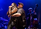 20191019-IMG 6181  Nick Moss (chant, guitare), Dennis Gruenling (harmonica), Rodrigo Da Silva Mantovani (contrebasse, basse), Taylor Streiff (claviers), Patrick Seals (batterie) : DENNIS GRUENLING, NICK MOSS, TREMBLAY EN FRANCE
