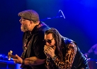 20191019-IMG 6191  Nick Moss (chant, guitare), Dennis Gruenling (harmonica), Rodrigo Da Silva Mantovani (contrebasse, basse), Taylor Streiff (claviers), Patrick Seals (batterie) : DENNIS GRUENLING, NICK MOSS, TREMBLAY EN FRANCE