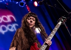 20191111-IMG 6412  Muddy Gurdy : Tia Gouttebel (chant, guitare), Marc Marco Glomeau (percussions), Gilles Chabenat(vielle à roue) : MUDDY GURDY, PARIS-PAN PIPER (Le)
