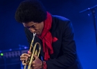 20191116-IMG 6580  Lionel Young (violon, guitare, voix), André Mali (trompette), Kimet Stone (basse),  Dexter Payne (saxophone, harmonica), William Forrest (batterie) : ANDRE MALI, DEXTER PAYNE), KIMET STONE, LIONEL YOUNG, TREMBLAY EN FRANCE, WILLIAM FORREST