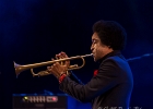20191116-IMG 6617  Lionel Young (violon, guitare, voix), André Mali (trompette), Kimet Stone (basse),  Dexter Payne (saxophone, harmonica), William Forrest (batterie) : ANDRE MALI, DEXTER PAYNE), KIMET STONE, LIONEL YOUNG, TREMBLAY EN FRANCE, WILLIAM FORREST