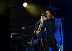 20191116-IMG 6633  Lionel Young (violon, guitare, voix), André Mali (trompette), Kimet Stone (basse),  Dexter Payne (saxophone, harmonica), William Forrest (batterie) : ANDRE MALI, DEXTER PAYNE), KIMET STONE, LIONEL YOUNG, TREMBLAY EN FRANCE, WILLIAM FORREST