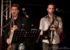 20210914-IMG 1132  Vincent Vella (Voix), Romain Roussoulière (Guitare), Loic Gayot (Saxophone ténor), Amine Ouazzani (Batterie), Max Darmon (Basse), Florian Robin (Claviers), Jérôme Cornelis (Saxophone alto) : PARIS, PARIS-NEW MORNING, SAME PLAYER SHOOT AGAIN