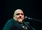 20211010-IMG 1669  Popa Chubby (chant, guitare, batterie), Dave Keyes (claviers), Andrea Beccaro (batterie), Francesco Beccaro (basse) : PARIS-OLYMPIA, POPA CHUBBY