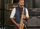 20220205-IMG 3892  Jerry T. (chant, guitare), Eric Jemms (sax), Mr Alex (guitare), Nicolas Hostiou (basse), Fabien Maraget (batterie, percussions) : JERRY T AND THE BLACK ALLIGATORS, PARIS-MATT S GUITAR SHOP