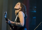 20220509-IMG 5820  Larkin Poe : Rebecca Lovell (guitare), Megan Lovell (Lap Steel Guitar),  Brent'Tarka'Layman (basse), Kevin McGowan (batterie)  : LARKIN POE, PARIS-TRIANON (Le)