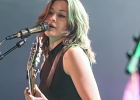 20220509-IMG 5830  Larkin Poe : Rebecca Lovell (guitare), Megan Lovell (Lap Steel Guitar),  Brent'Tarka'Layman (basse), Kevin McGowan (batterie)  : LARKIN POE, PARIS-TRIANON (Le)