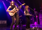 20220509-IMG 5838  Larkin Poe : Rebecca Lovell (guitare), Megan Lovell (Lap Steel Guitar),  Brent'Tarka'Layman (basse), Kevin McGowan (batterie)  : LARKIN POE, PARIS-TRIANON (Le)