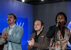 20221015-IMG 8387  Natalia M King (Chant, guitare), Ludovic Bruni (Guitares), Fabricio Nicolas (Contrebasse et basse), Damien Argentieri (Piano claviers), Vince Laurent (Batterie) : NATALIA M KING, PARIS-JAZZ CLUB ETOILE