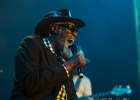 20221120-IMG 9776  Robert Finley ( chant, guitare),  Christy Johnson ( chant),  Marlon Patton ( batterie, moog bass), Richard Lollar ( guitare)