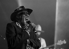 20221120-IMG 9777  Robert Finley ( chant, guitare),  Christy Johnson ( chant),  Marlon Patton ( batterie, moog bass), Richard Lollar ( guitare)