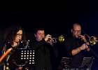 20221123-205034-IMG 9944  Toni Green (chant), Eddy Leclerc (guitare), Paul Heroux  (batterie), Thomas Planque (basse),  Benoît Sourisse (claviers),  Vincent Aubert (trombone), Pierre Marie Humeau (trompette), Nadege Dumas (saxophone) : PARIS-NEW MORNING, TONI GREEN