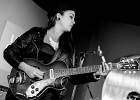 20230216-IMG 1031  Ghalia VOLT (chant, guitare) /  Philipe Breen (claviers)  / Bryan Shaw (batterie) / Dean Zucchero (basse) : GHALIA VOLT AND BAND, PARIS 17eme, PARIS-JAZZ CLUB ETOILE